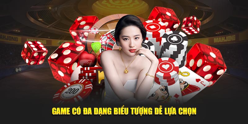 Game có đa dạng biểu tượng cho thành viên lựa chọn